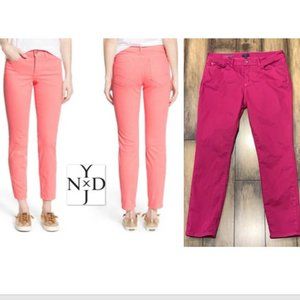 NYDJ Clarissa Ankle Jeans, - Fuschia/Hot Pink